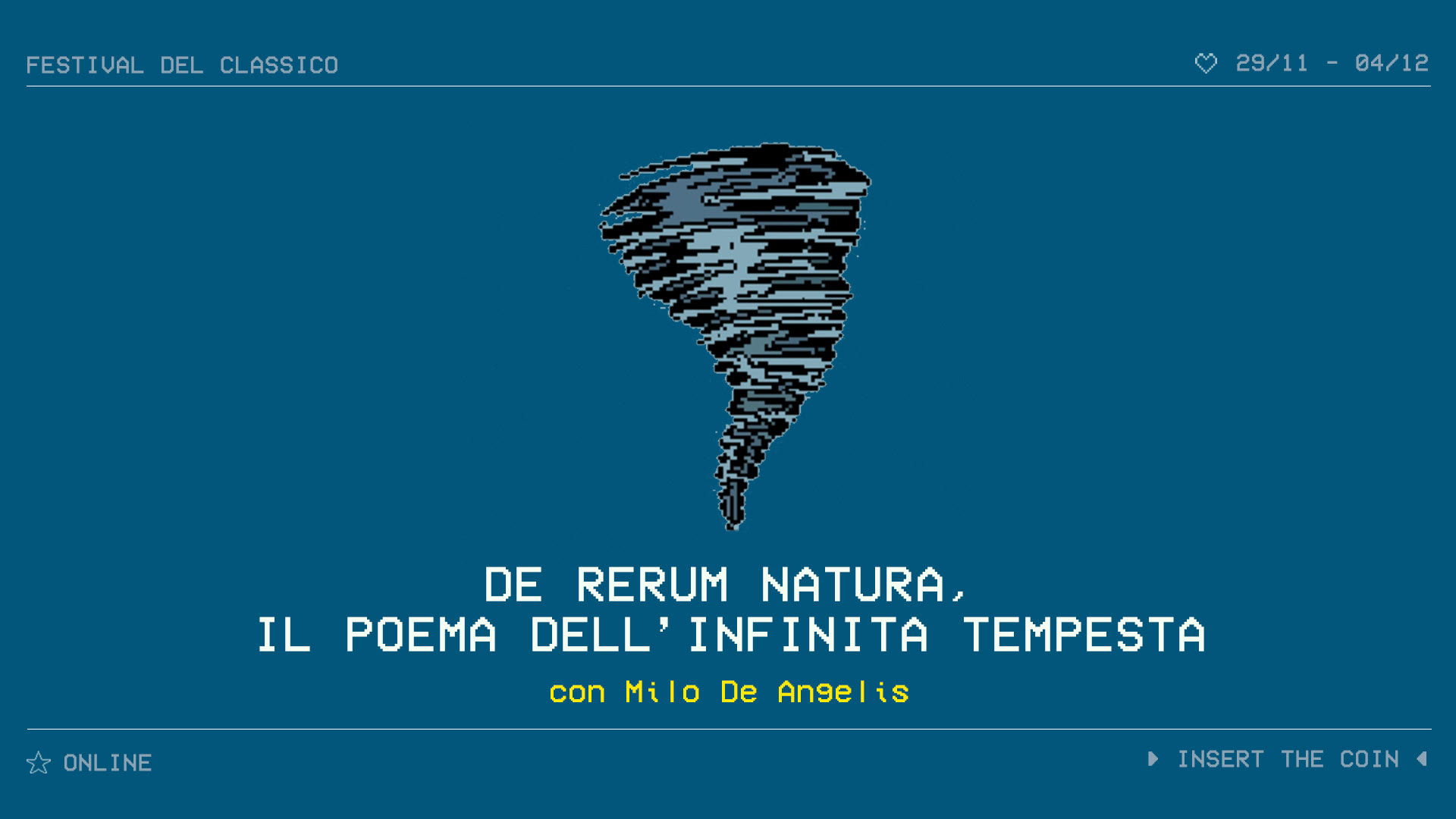 De rerum natura, il poema dell'infinita tempesta | Festival del classico